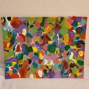 Handpainted Abstract Wall Art 🎨✨